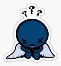 The Binding of Isaac - ??? (Blue Baby) Minimal Sticker