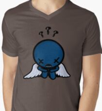 The Binding of Isaac - ??? (Blue Baby) Minimal Men's V-Neck T-Shirt