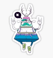 Dreieck Hipsta Sticker