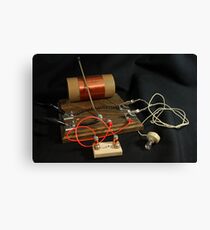 Lienzo Crystal Diode Radio