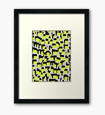 Screen Framed Print