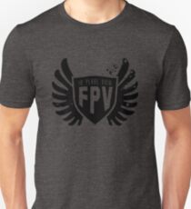 In plane view Unisex T-Shirt