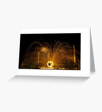 Wirewool Spinning Greeting Card