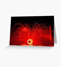 Wirewool Spinning Greeting Card