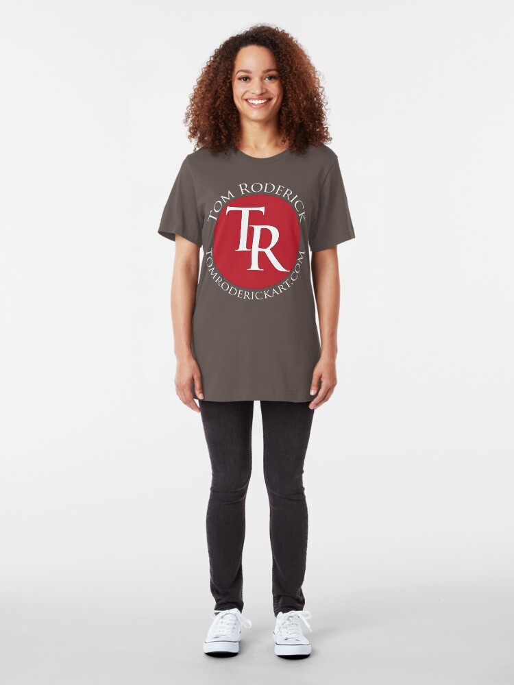 Alternate view of tomroderickart.com Slim Fit T-Shirt