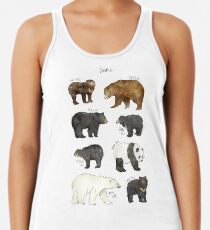 Camiseta de tirantes para mujer Osos