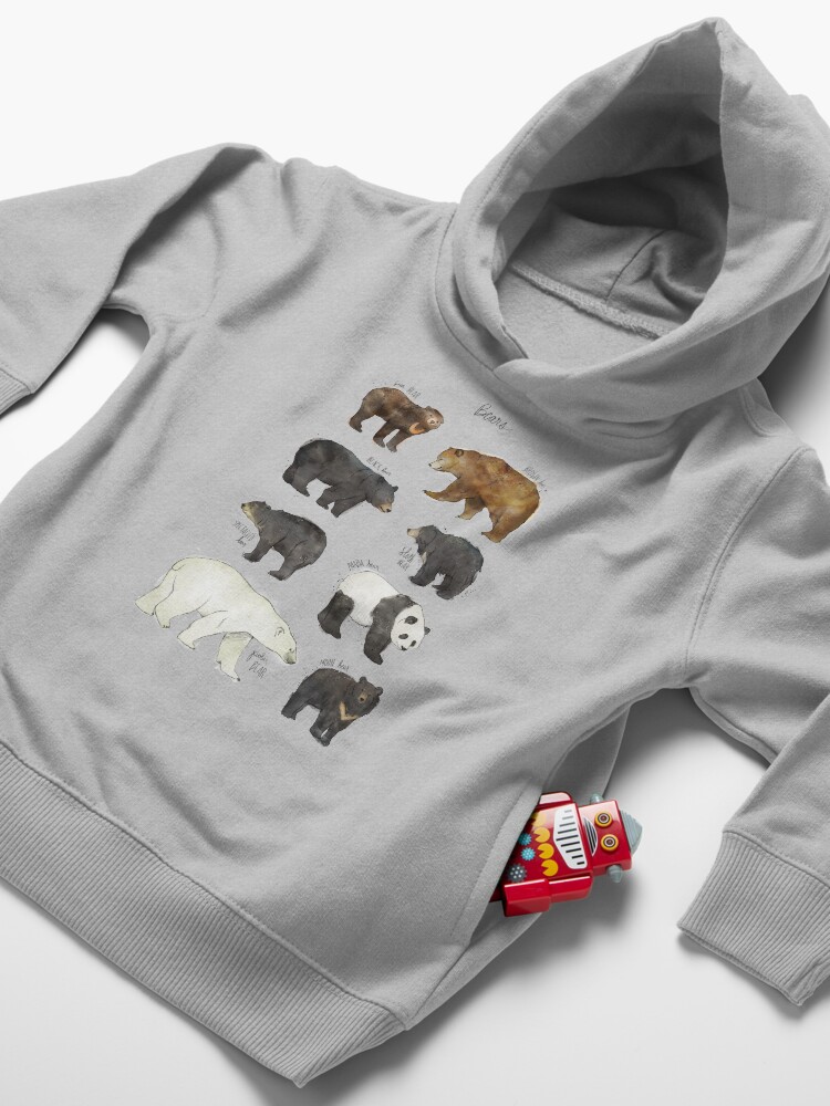 Alternate view of Bears Toddler Pullover Hoodie