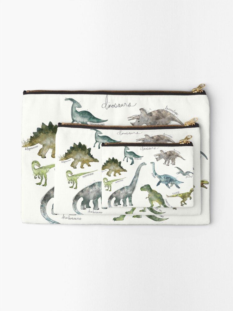 Alternate view of Dinosaurs Zipper Pouch
