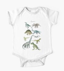 Dinosaurs Short Sleeve Baby One-Piece