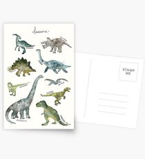 Dinosaurier Postkarten