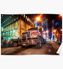 Mack Truck NYC Poster