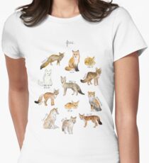 Foxes Fitted T-Shirt