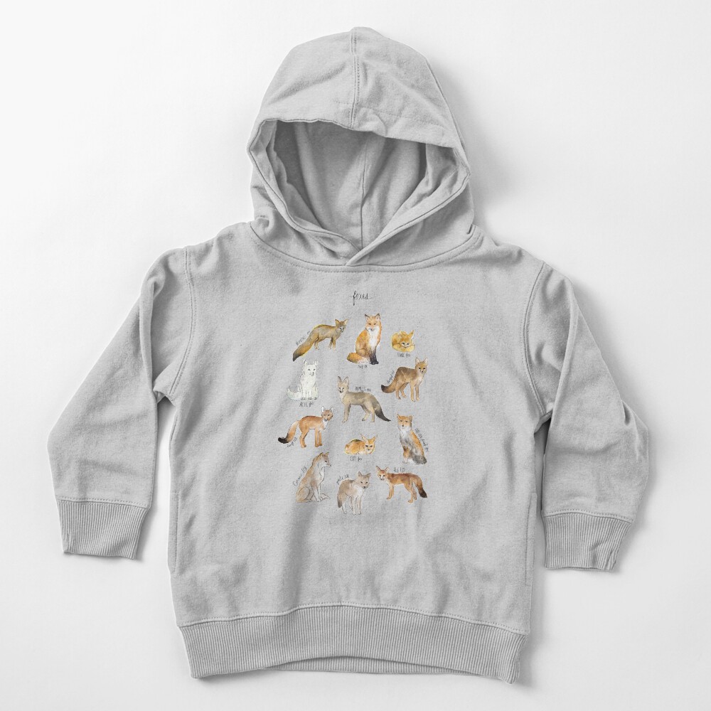 Foxes Toddler Pullover Hoodie