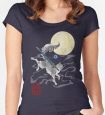 The Great Grey Wolf - Sifkami Women's Fitted Scoop T-Shirt