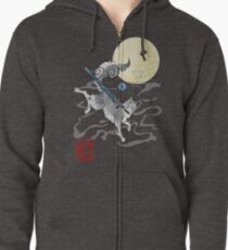 The Great Grey Wolf - Sifkami Zipped Hoodie