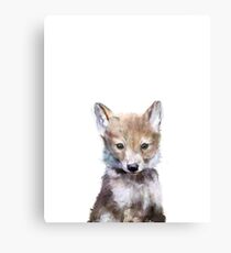 Little Wolf Metal Print