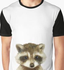 Little Raccoon Graphic T-Shirt