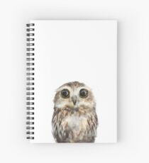 Little Owl Spiral Notebook