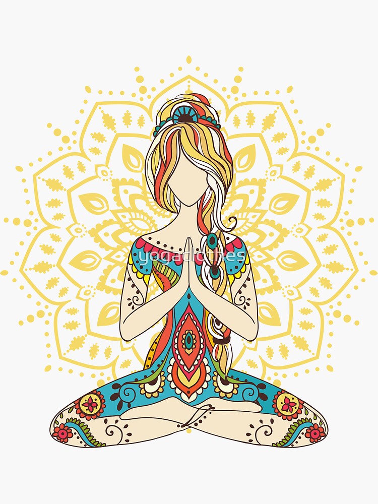 Yoga Om Chakras Mindfulness Meditation Zen 4 by yogaclothes