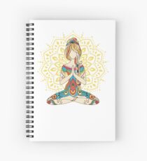 Yoga Om Chakras Achtsamkeits-Meditation Zen 4 Spiralblock