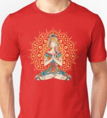 Yoga Om Chakras Mindfulness Meditation Zen 4 Unisex T-Shirt