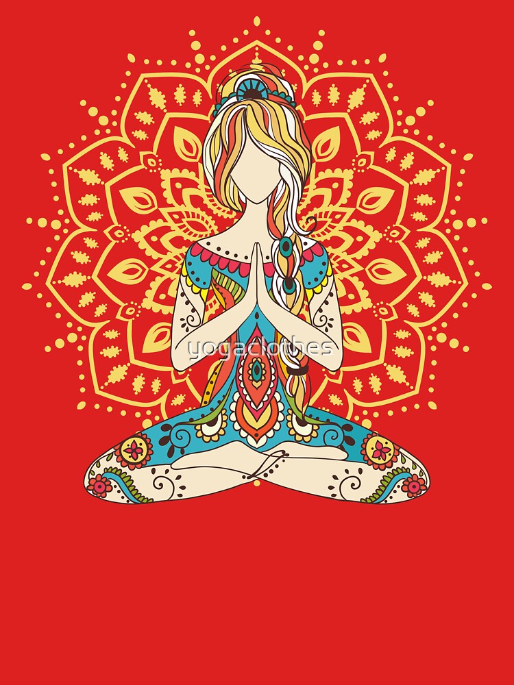 Yoga Om Chakras Mindfulness Meditation Zen 4 by yogaclothes