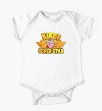 Kirby Super Star (SNES) Title Screen One Piece - Short Sleeve