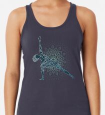Yoga Om Chakras Mindfulness Meditation Zen 5 Racerback Tank Top