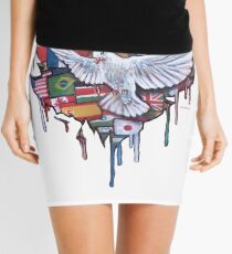 Peace by Jody Steel Mini Skirt