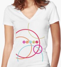 Toradora logo Women's Fitted V-Neck T-Shirt