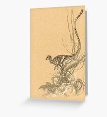 Leaellynasaura Greeting Card