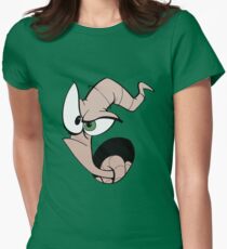 Earthworm Jim Women's Fitted T-Shirt