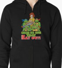 Chicks Dig Guys That Eat Out Zipped Hoodie