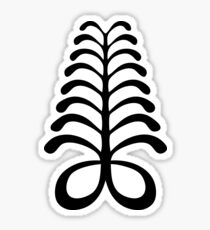 aya adinkra africa ghana symbol Sticker