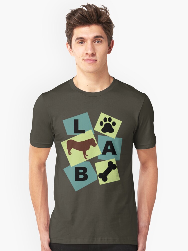 chocolate lab t shirt