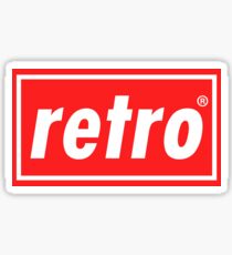Retro - Red Sticker