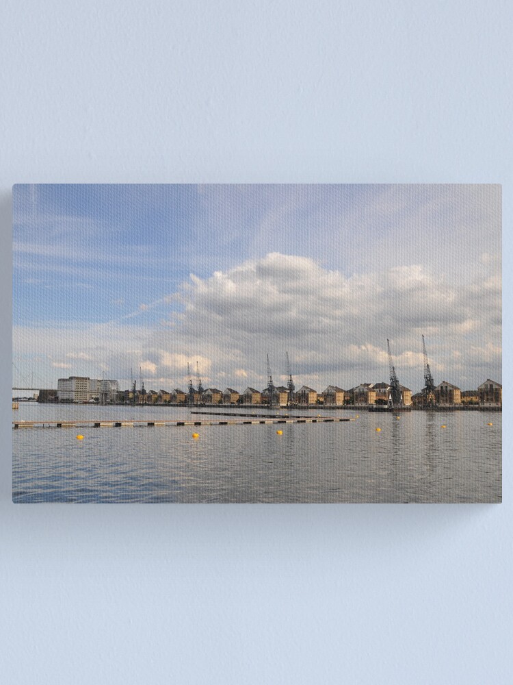 Alternate view of Urban river Canvas Print