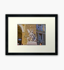 Architecture HDR Framed Print