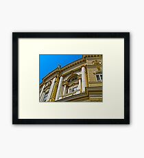 Architecture HDR Framed Print