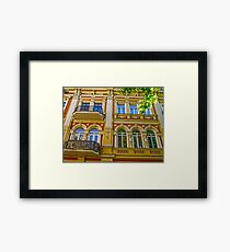 Architecture HDR Framed Print