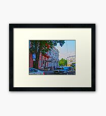Architecture HDR Framed Print