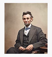Colorized - Abraham Lincoln Photographic Print