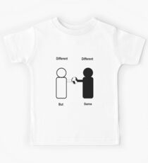 Different Different But Same Kids Tee