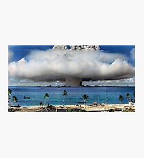 Colorized Operation Crossroads Baker, Bikini Atoll,1946 Photographic Print