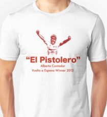Alberto Contador Vuelta Winner 2012 (II) Unisex T-Shirt