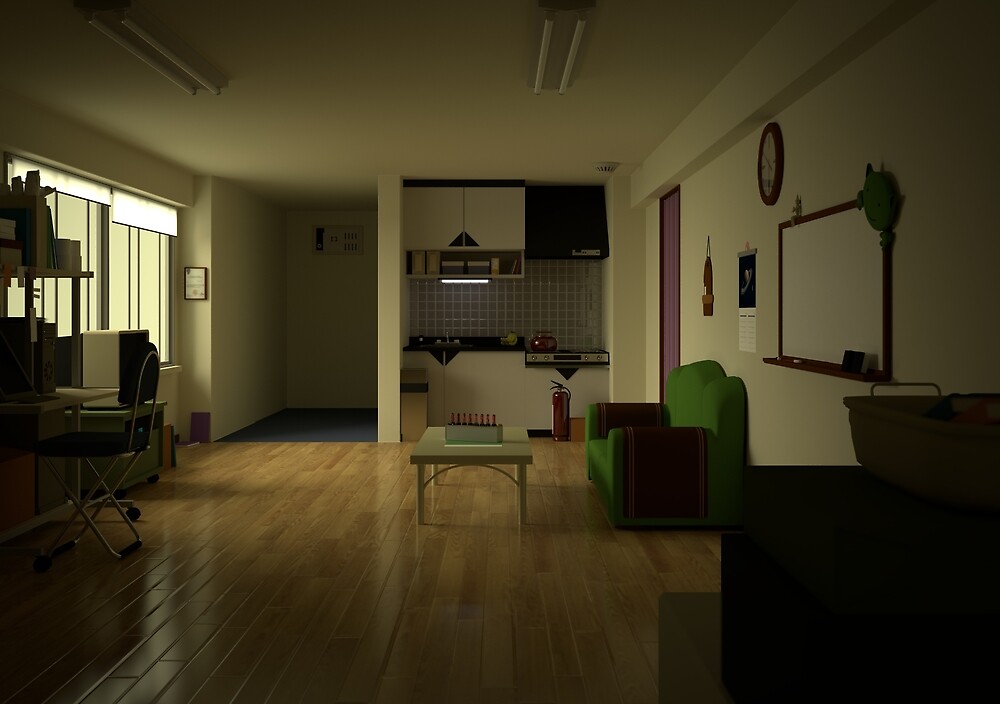 «Steins Gate - Habitación del científico loco» de Deathtome | Redbubble