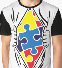 Autism Superhero Graphic T-Shirt