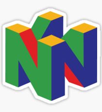 N64 Logo Sticker