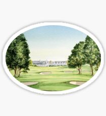 Southern Hills Golf Course 18th Green Sticker