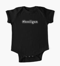 Hooligan - Hashtag - Black & White One Piece - Short Sleeve